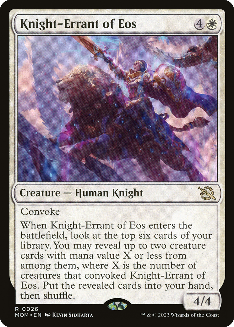 Knight-Errant of Eos [March of the Machine] | Card Citadel