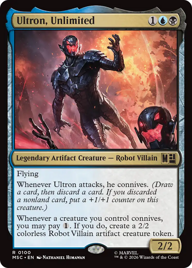Ultron, Unlimited [Marvel Super Heroes Commander] | Card Citadel