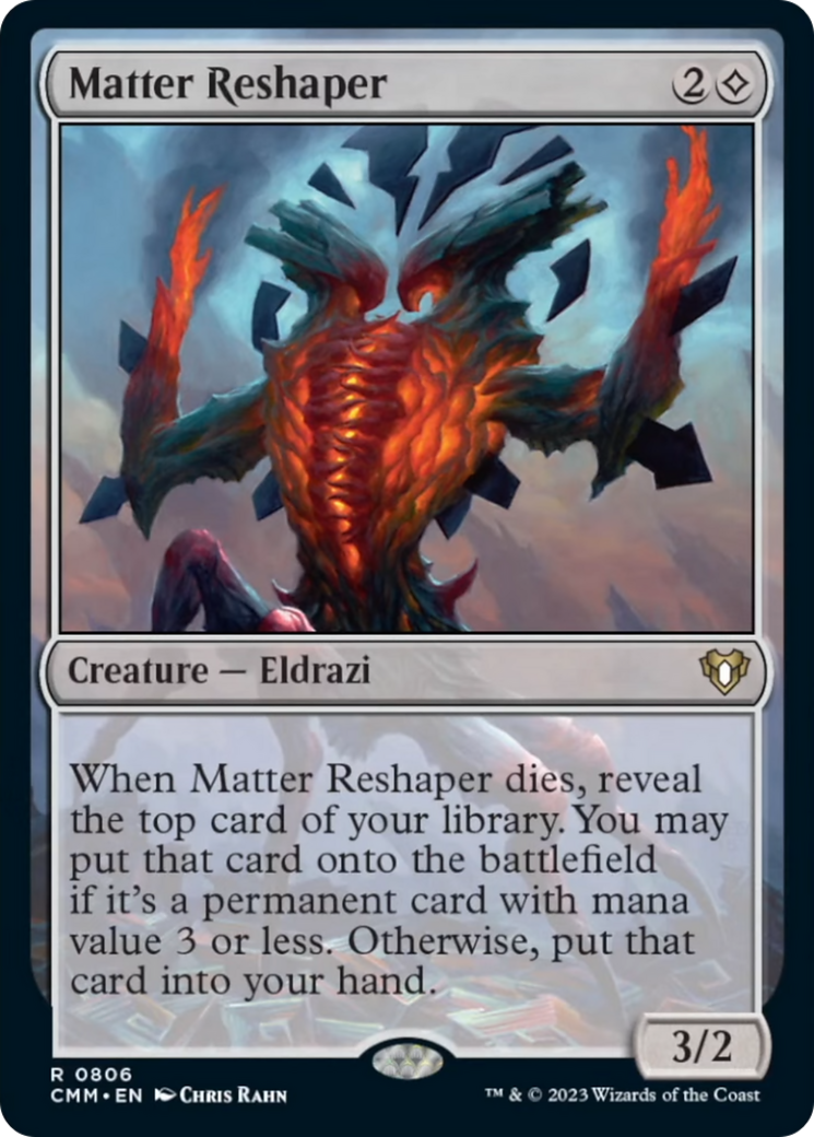 Matter Reshaper [Commander Masters] | Card Citadel