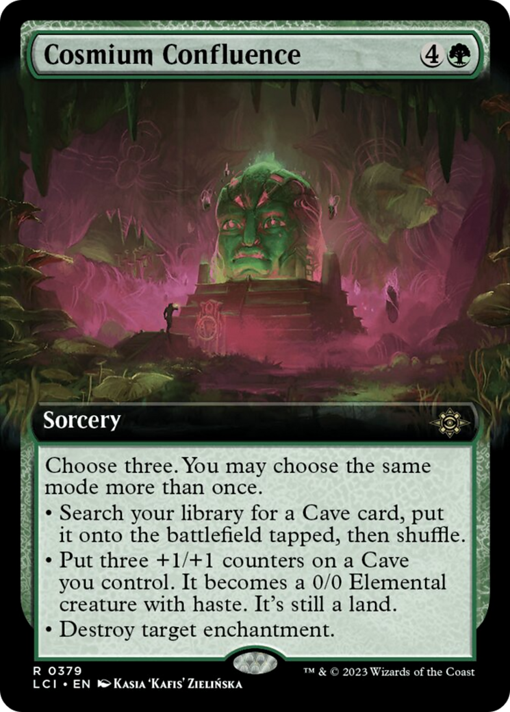 Cosmium Confluence (Extended Art) [The Lost Caverns of Ixalan] | Card Citadel