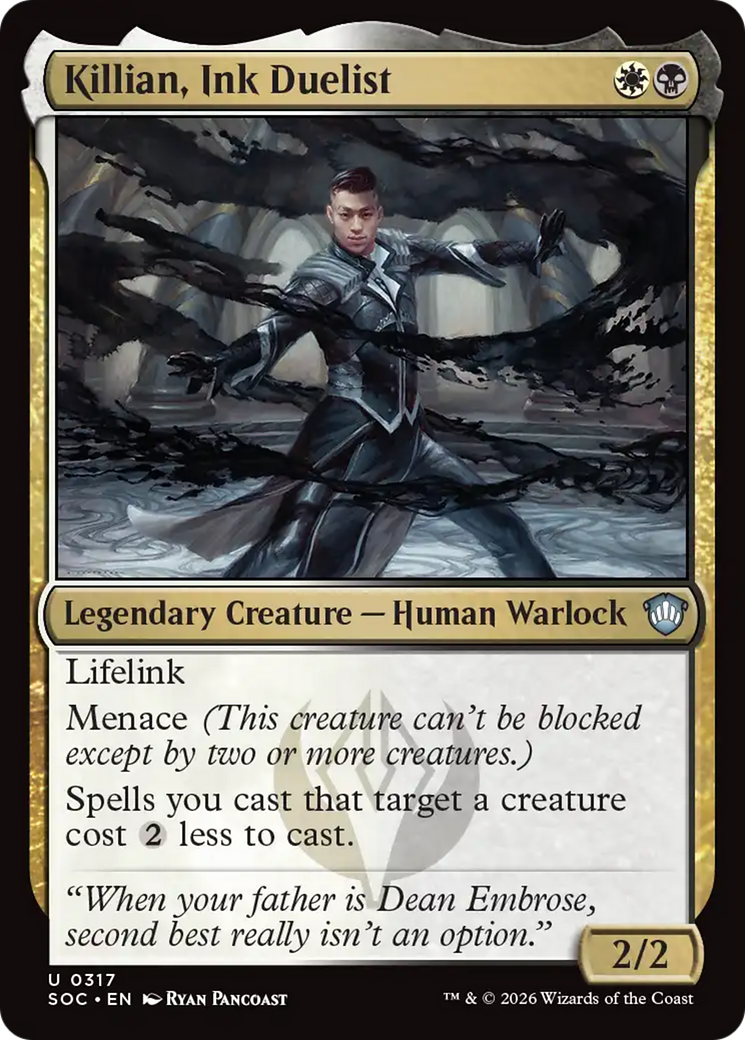 Killian, Ink Duelist [Secrets of Strixhaven Commander] | Card Citadel