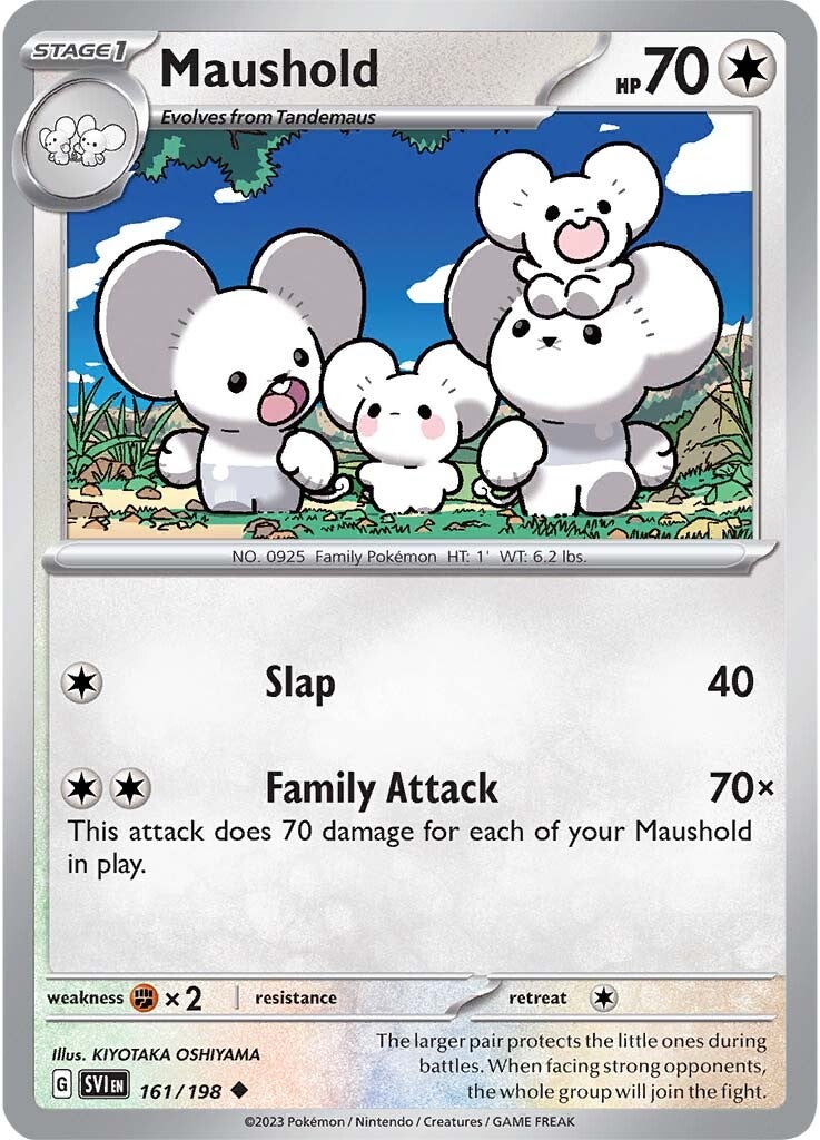 Maushold (161/198) [Scarlet & Violet: Base Set] | Card Citadel