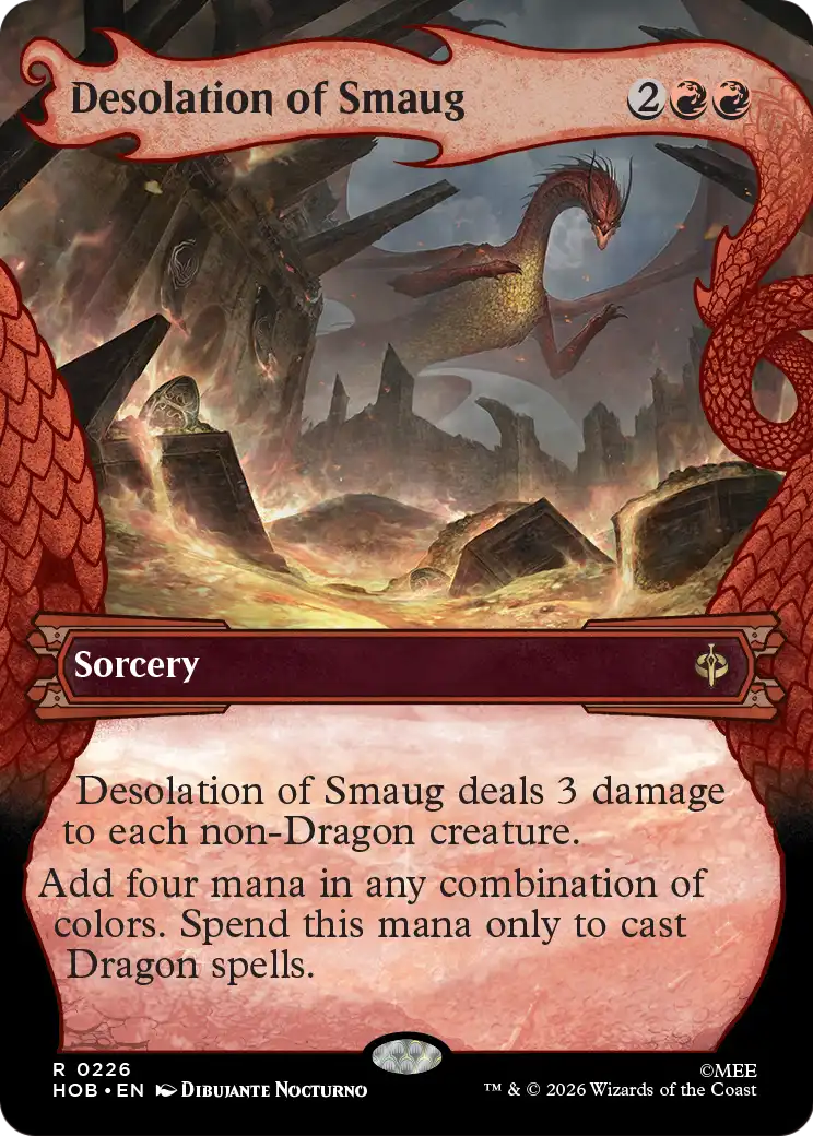 Desolation of Smaug (Showcase) [The Hobbit] | Card Citadel