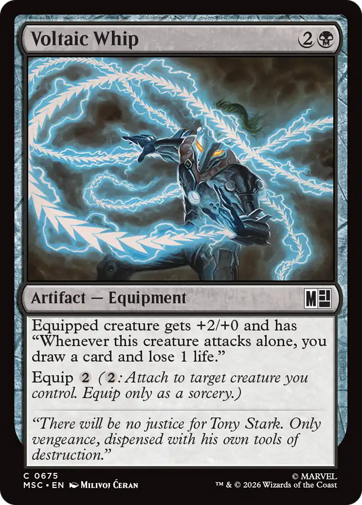 Voltaic Whip [Marvel Super Heroes Commander] | Card Citadel