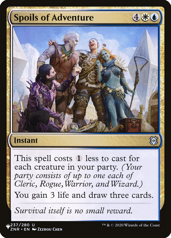 Spoils of Adventure [The List] | Card Citadel