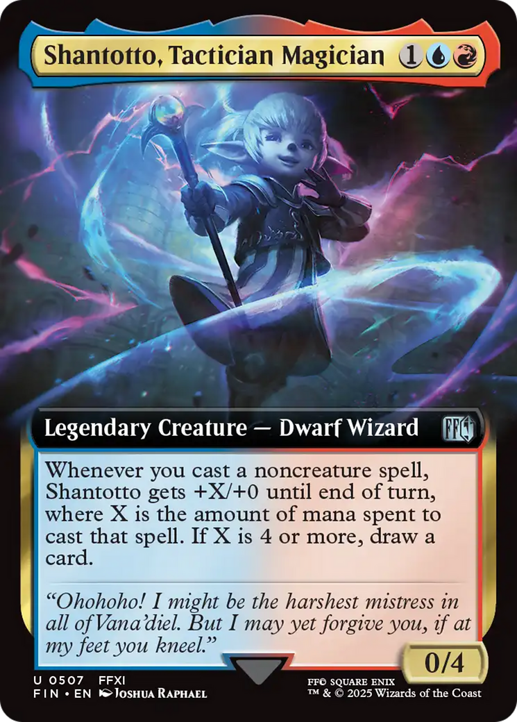 Shantotto, Tactician Magician (Extended Art) [FINAL FANTASY] | Card Citadel