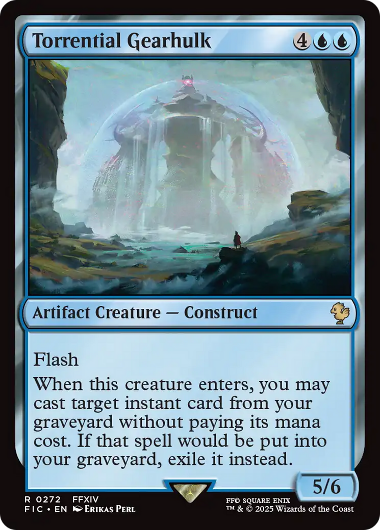Torrential Gearhulk [FINAL FANTASY Commander] | Card Citadel