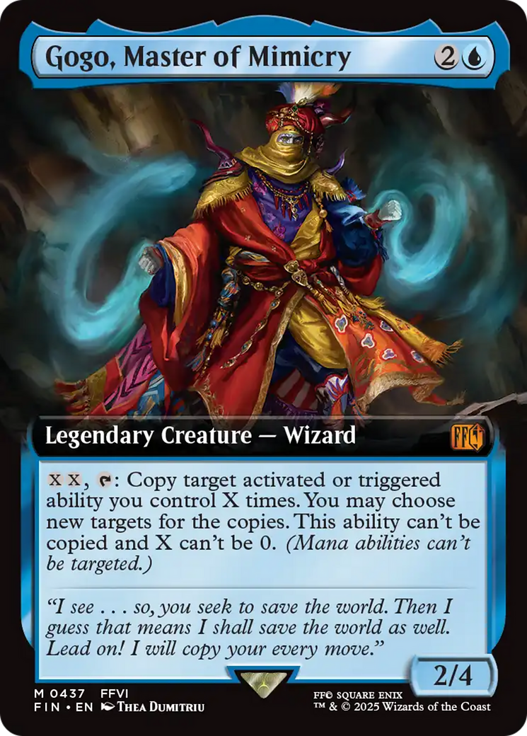 Gogo, Master of Mimicry (Extended Art) [FINAL FANTASY] | Card Citadel