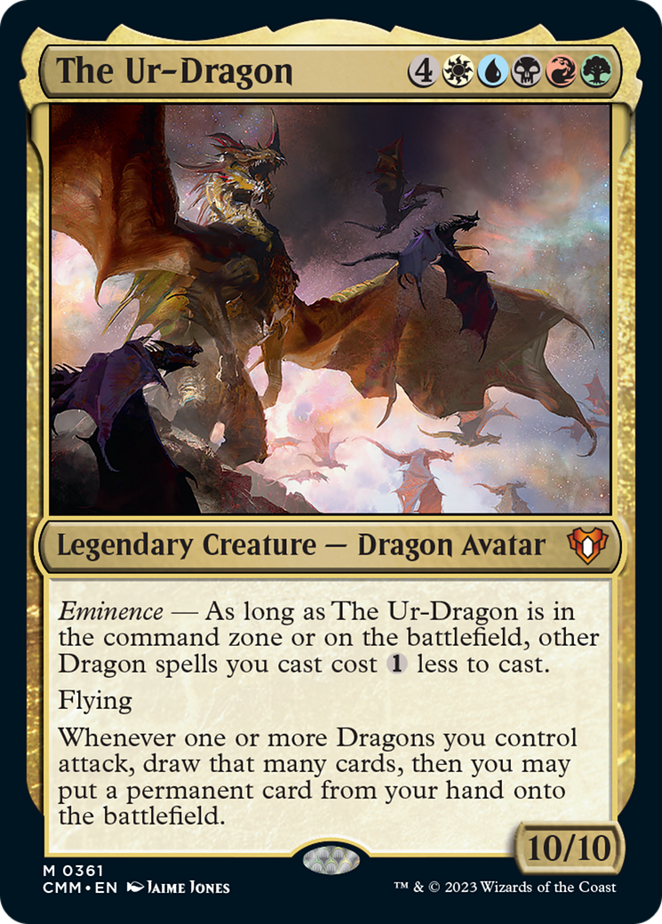 The Ur-Dragon [Commander Masters] | Card Citadel