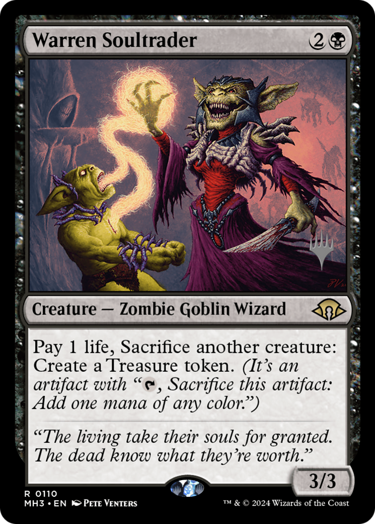 Warren Soultrader (Promo Pack) [Modern Horizons 3 Promos] | Card Citadel