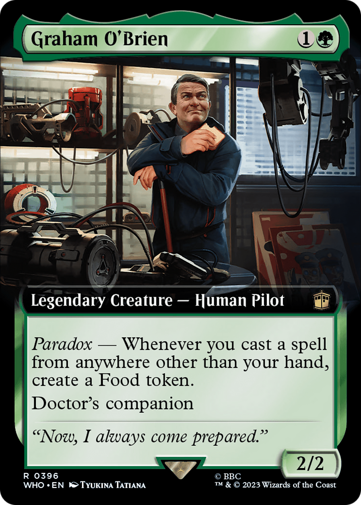 Graham O'Brien (Extended Art) [Doctor Who] | Card Citadel