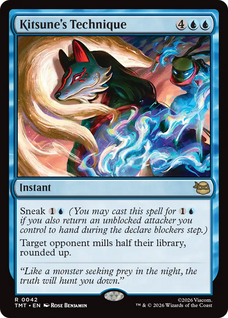Kitsune's Technique [Teenage Mutant Ninja Turtles] | Card Citadel