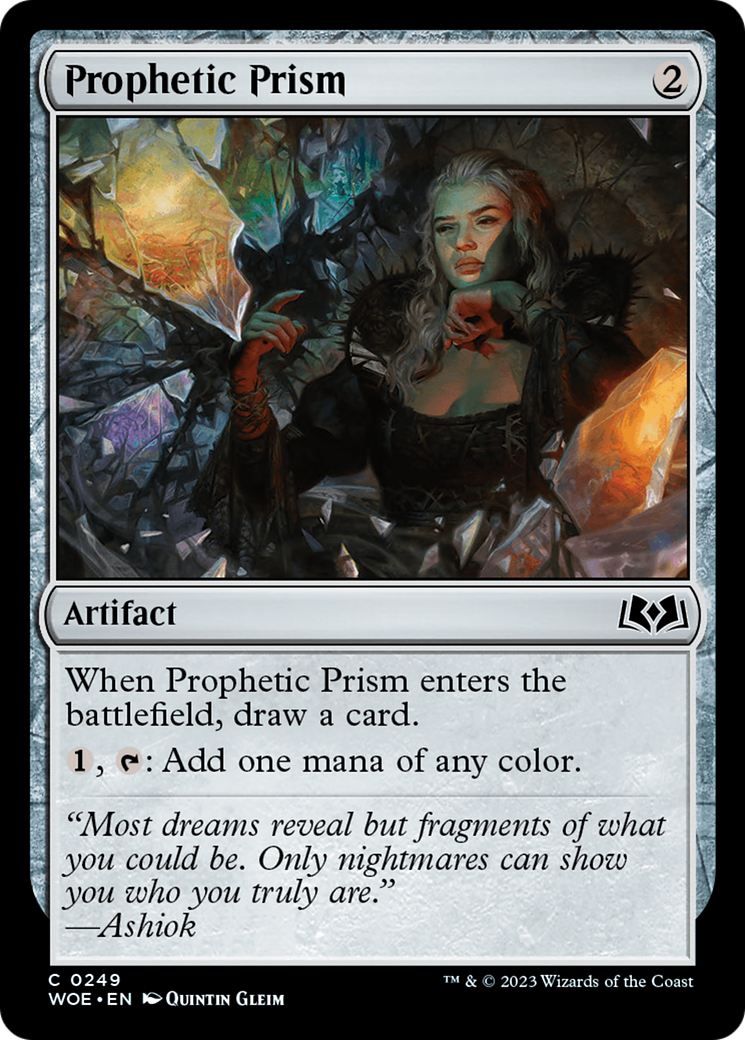 Prophetic Prism [Wilds of Eldraine] | Card Citadel