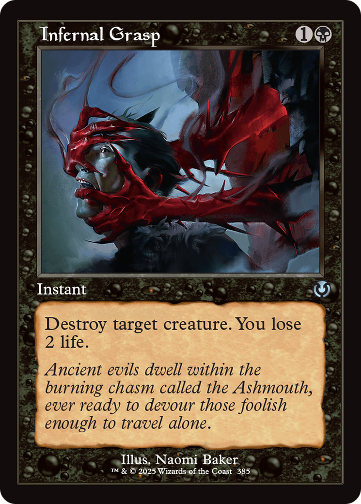 Infernal Grasp (Retro Frame) [Innistrad Remastered] | Card Citadel