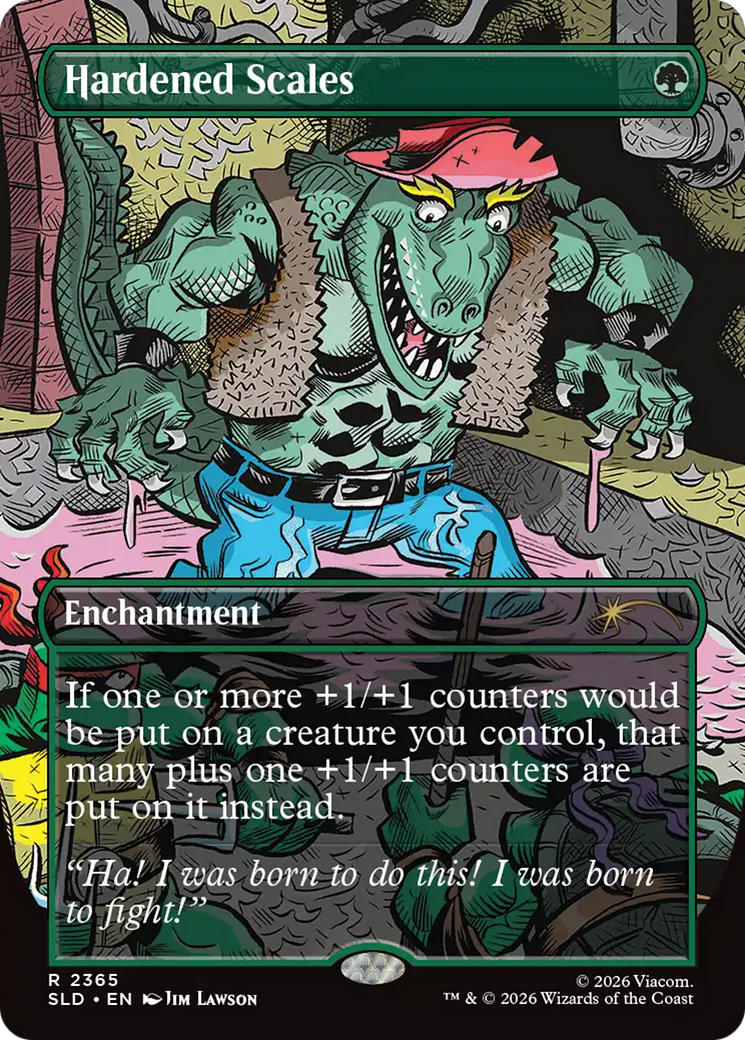 Hardened Scales [Secret Lair Drop Series] | Card Citadel
