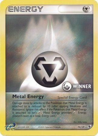 Metal Energy (94/109) (Winner) [EX: Ruby & Sapphire] | Card Citadel
