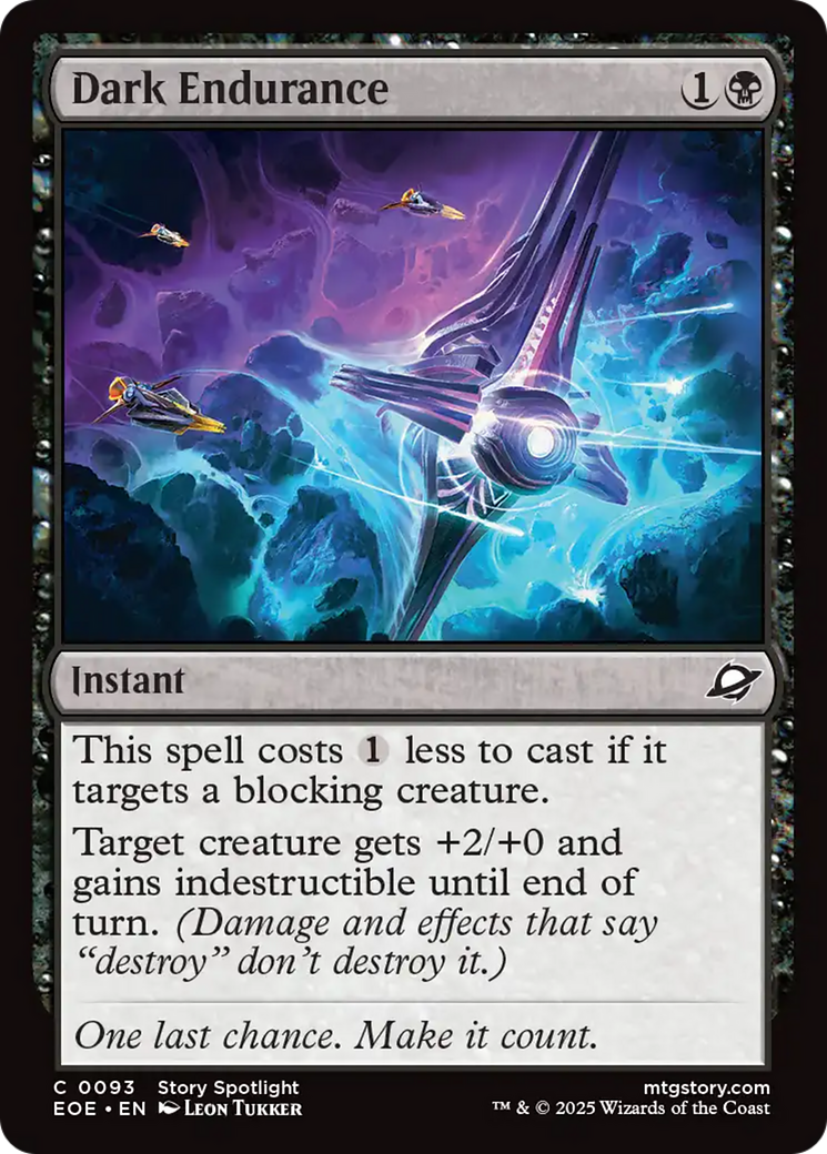 Dark Endurance [Edge of Eternities] | Card Citadel