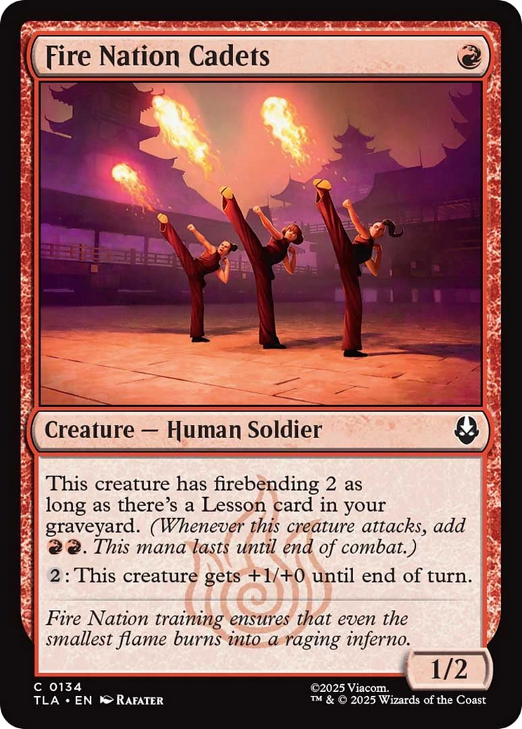 Fire Nation Cadets [Avatar: The Last Airbender] | Card Citadel