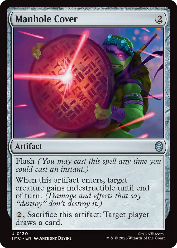 Manhole Cover [Teenage Mutant Ninja Turtles Commander] | Card Citadel