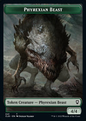 Phyrexian Beast // Wurm Double-Sided Token [Commander Legends: Battle for Baldur's Gate Tokens] | Card Citadel
