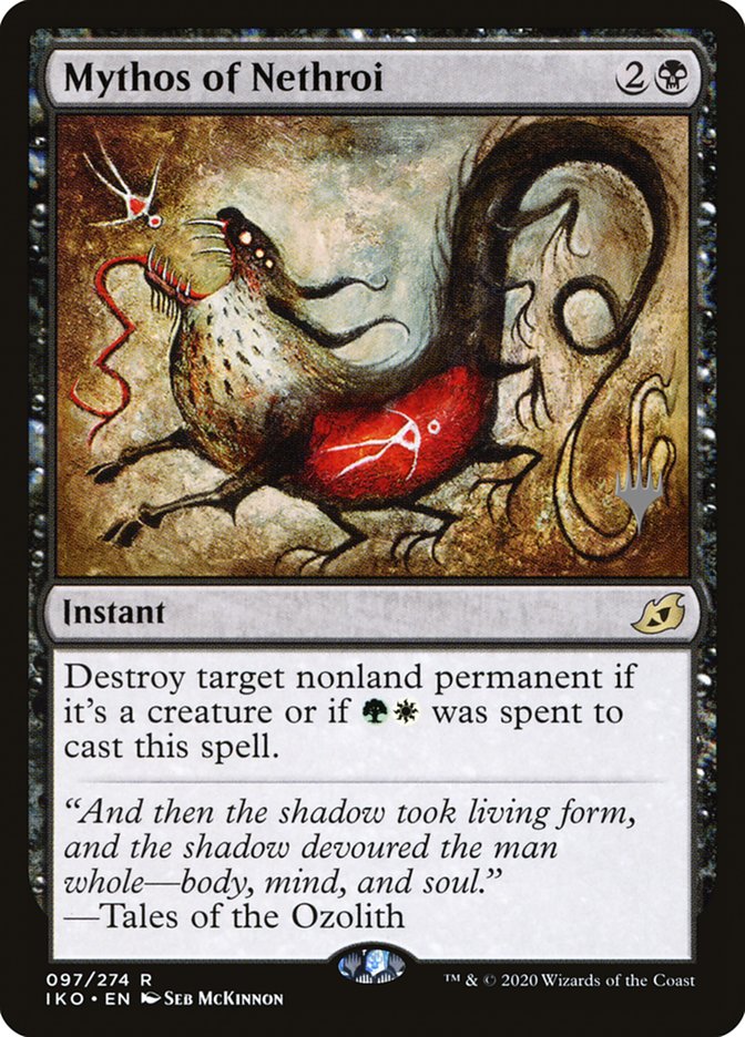 Mythos of Nethroi (Promo Pack) [Ikoria: Lair of Behemoths Promos] | Card Citadel