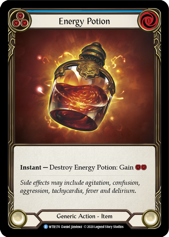 Energy Potion [U-WTR170] (Welcome to Rathe Unlimited)  Unlimited Rainbow Foil | Card Citadel