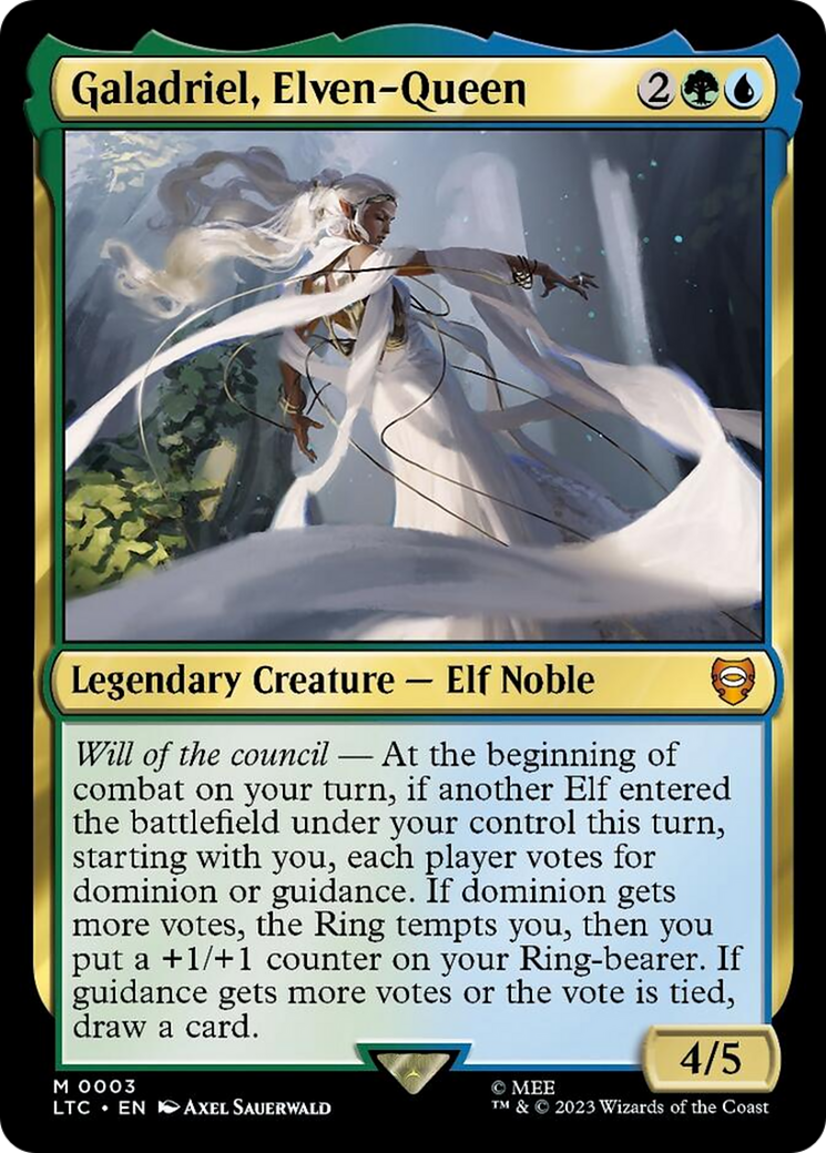 Galadriel, Elven-Queen [The Lord of the Rings: Tales of Middle-Earth Commander] | Card Citadel