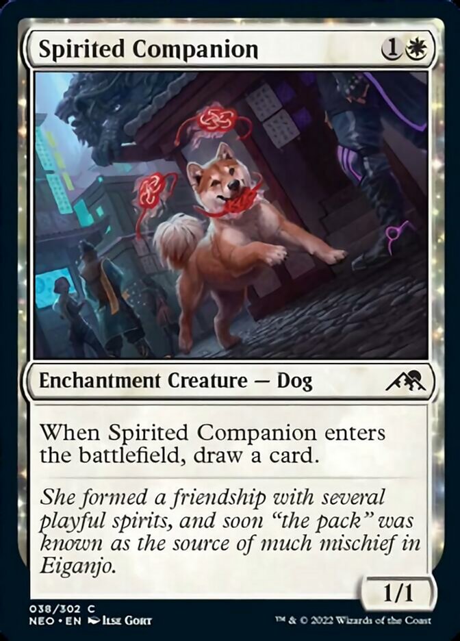 Spirited Companion [Kamigawa: Neon Dynasty] | Card Citadel