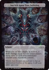 You Will Know True Suffering (Full Art) [Duskmourn: Archenemy] | Card Citadel