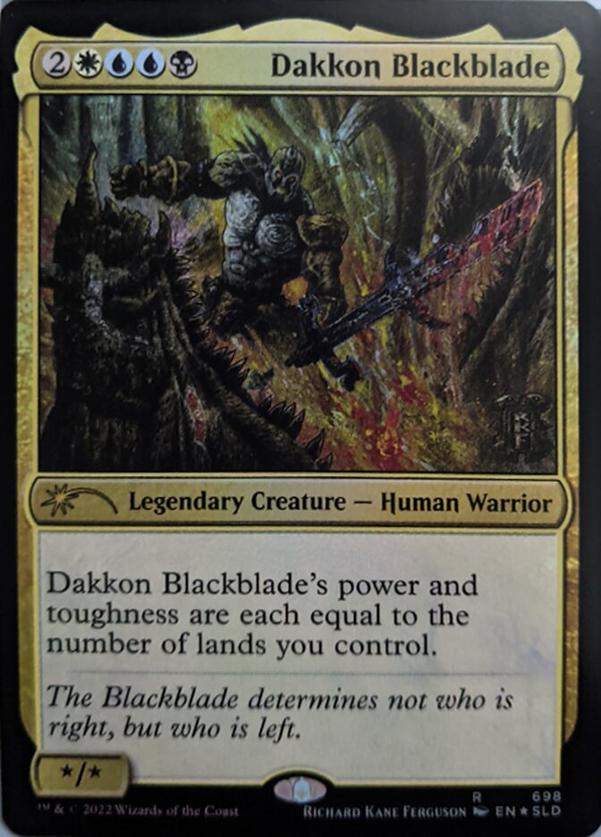 Dakkon Blackblade [Secret Lair Drop Promos] | Card Citadel