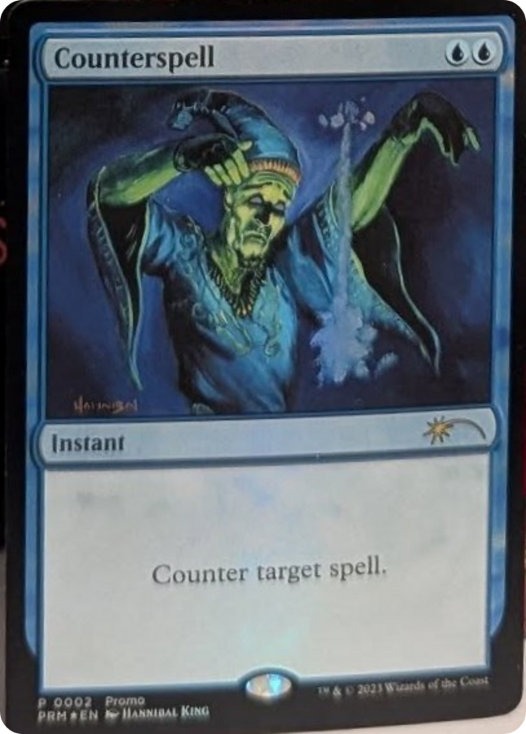 Counterspell (Graphic Novel Insert) [Media Promos] | Card Citadel