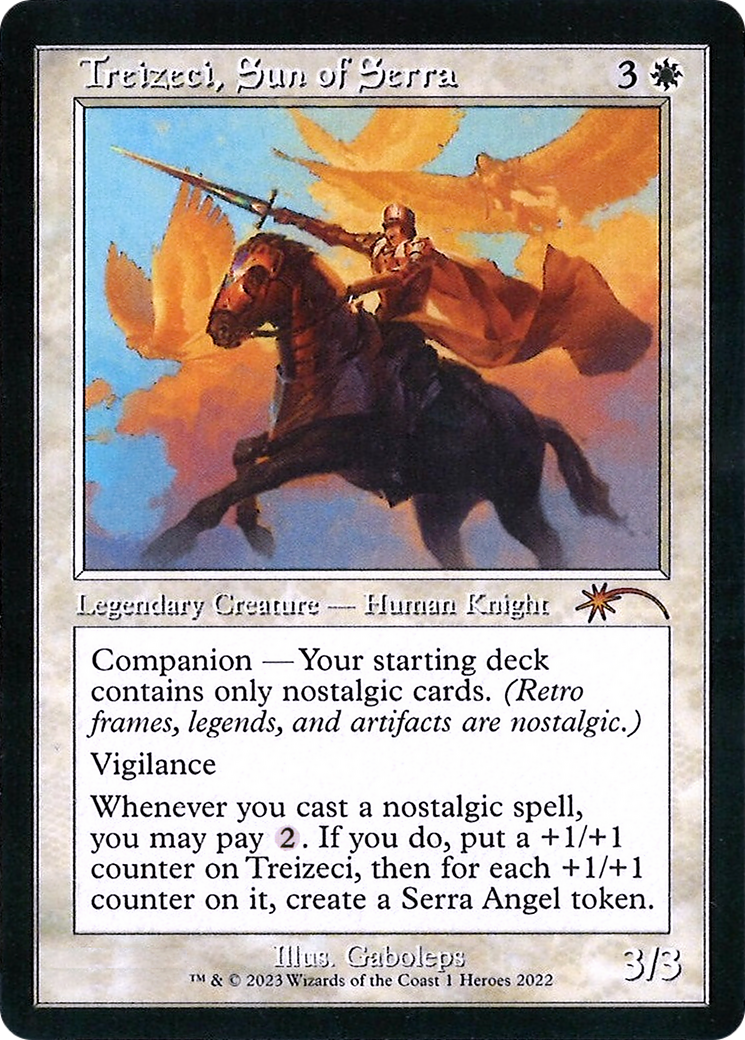 Treizeci, Sun of Serra [Heroes of the Realm 2022] | Card Citadel