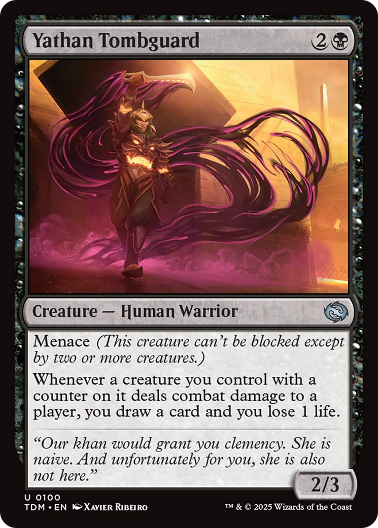 Yathan Tombguard [Tarkir: Dragonstorm] | Card Citadel