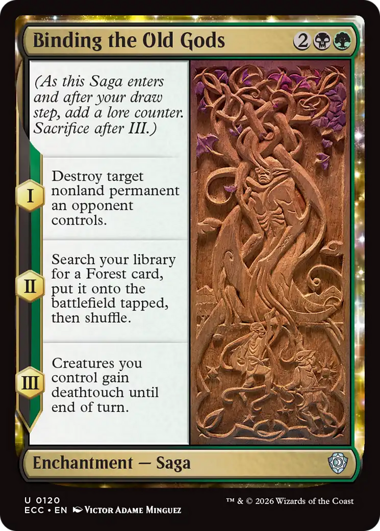 Binding the Old Gods [Lorwyn Eclipsed Commander] | Card Citadel