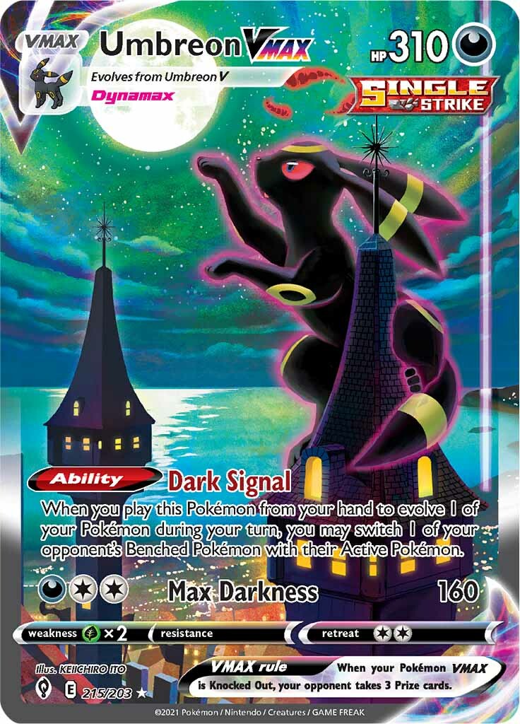 Umbreon VMAX (215/203) [Sword & Shield: Evolving Skies] | Card Citadel