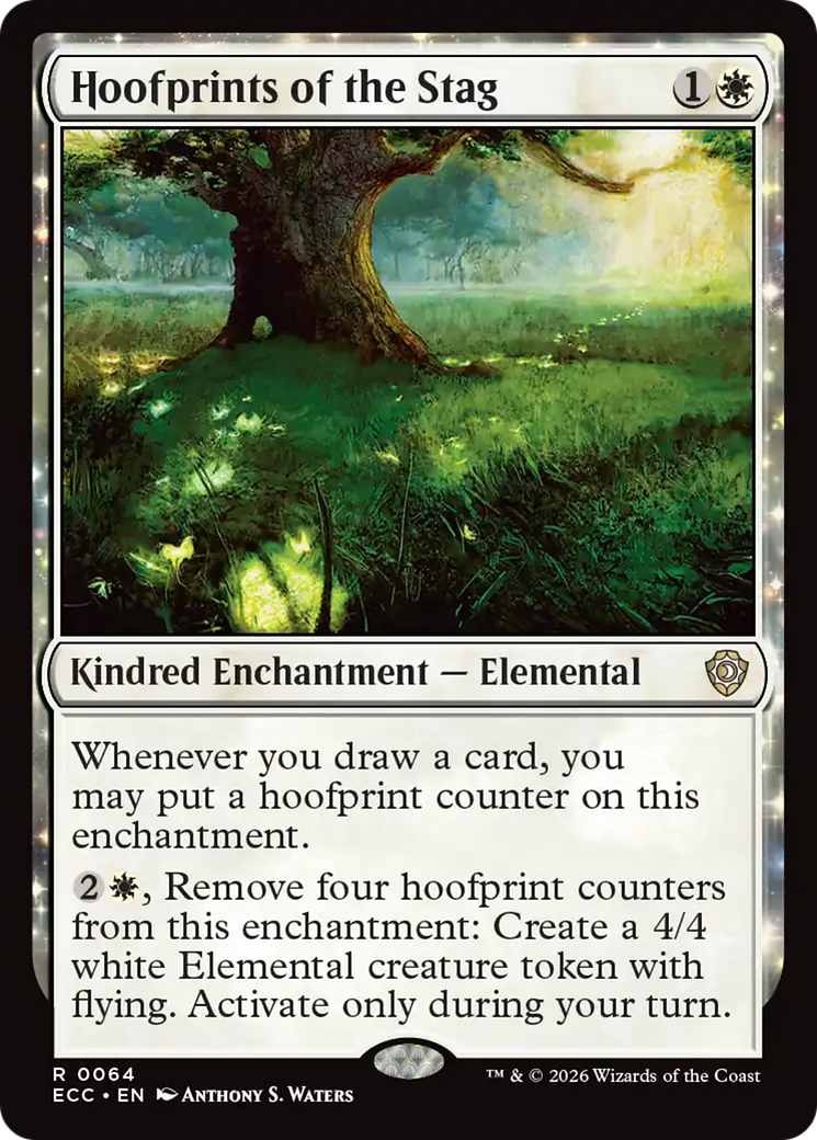 Hoofprints of the Stag [Lorwyn Eclipsed Commander] | Card Citadel