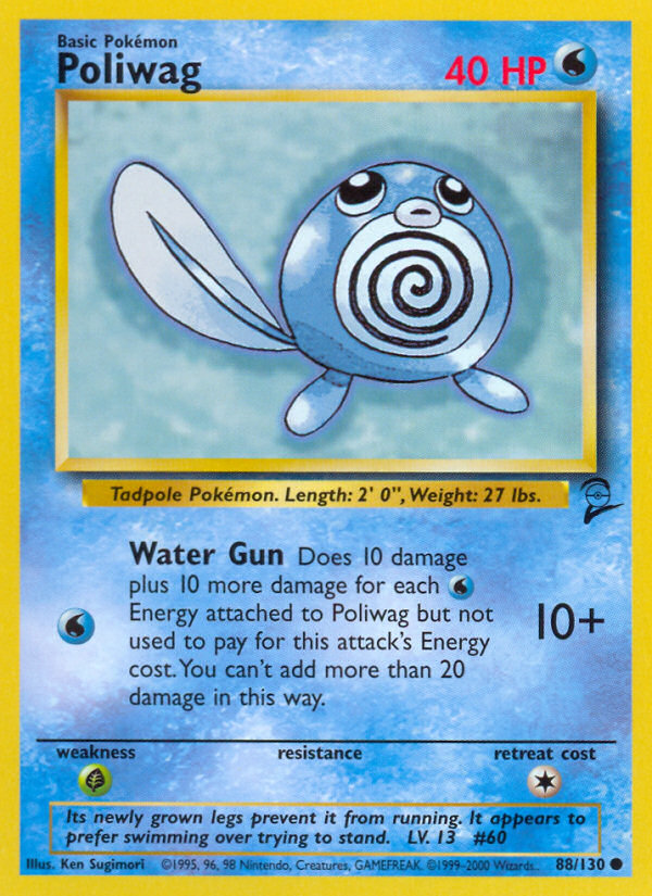 Poliwag (88/130) [Base Set 2] | Card Citadel