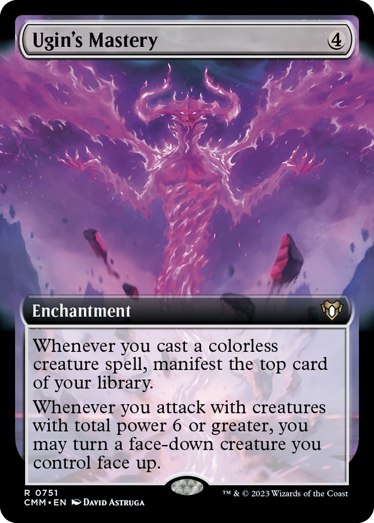 Ugin's Mastery (Extended Art) [Commander Masters] | Card Citadel