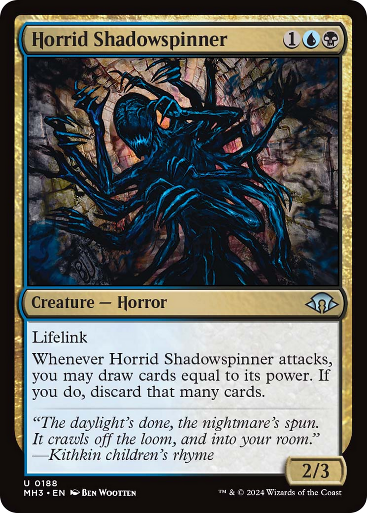 Horrid Shadowspinner [Modern Horizons 3] | Card Citadel