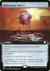 Glistening Sphere (Extended Art) [Phyrexia: All Will Be One Commander] | Card Citadel