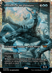 Overlord of the Floodpits (Japan Showcase) (Fracture Foil) [Duskmourn: House of Horror] | Card Citadel