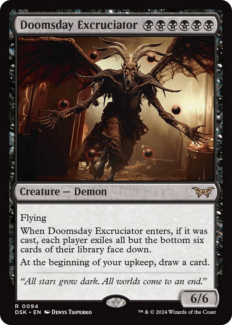 Doomsday Excruciator [Duskmourn: House of Horror] | Card Citadel