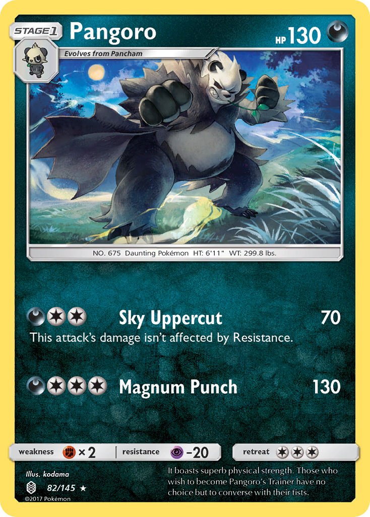 Pangoro (82/145) [Sun & Moon: Guardians Rising] | Card Citadel