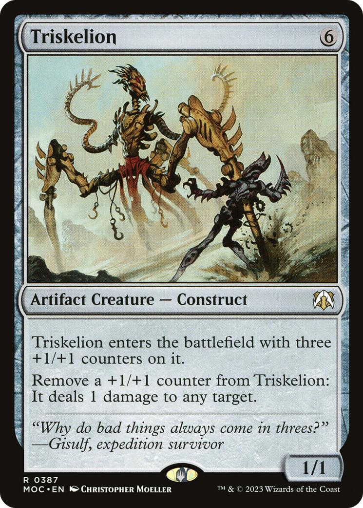 Triskelion [March of the Machine Commander] | Card Citadel