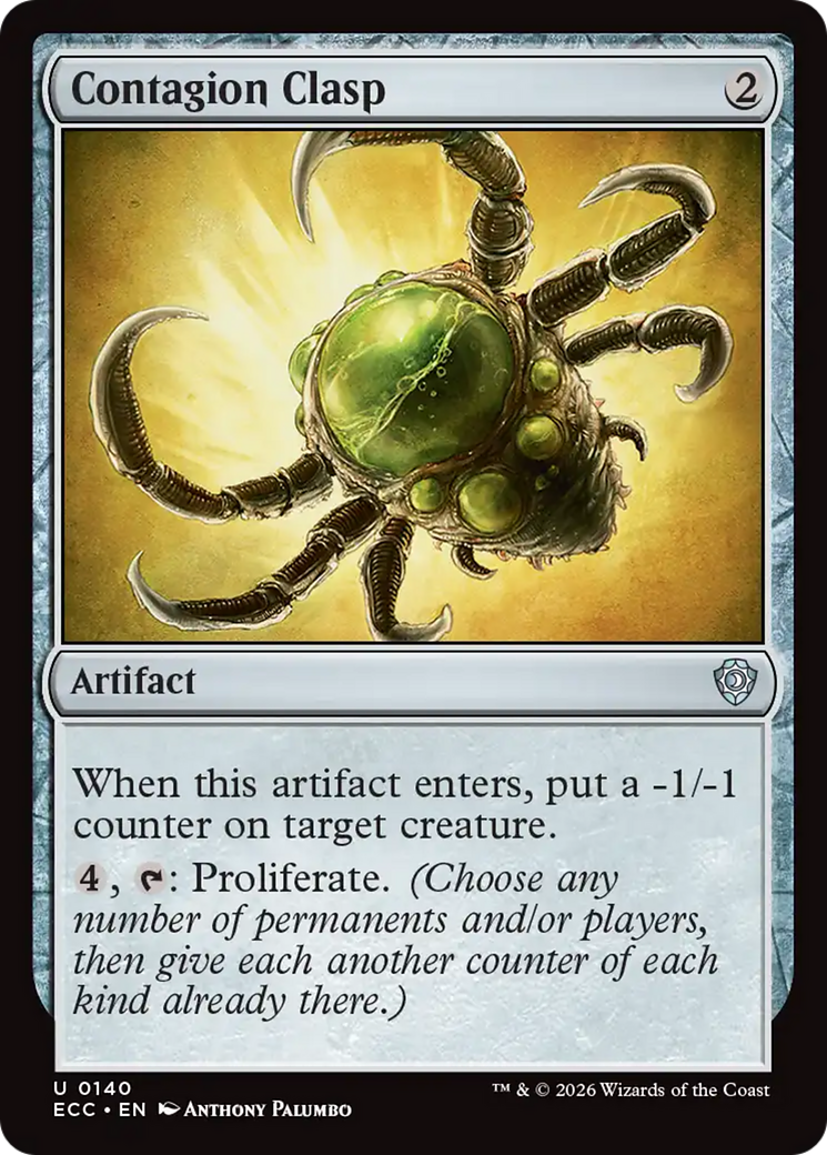 Contagion Clasp [Lorwyn Eclipsed Commander] | Card Citadel