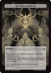 My Wings Enfold All (Full Art) [Duskmourn: Archenemy] | Card Citadel