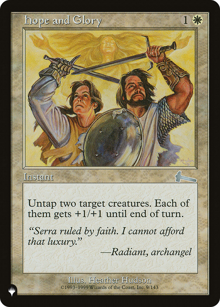 Hope and Glory [The List] | Card Citadel