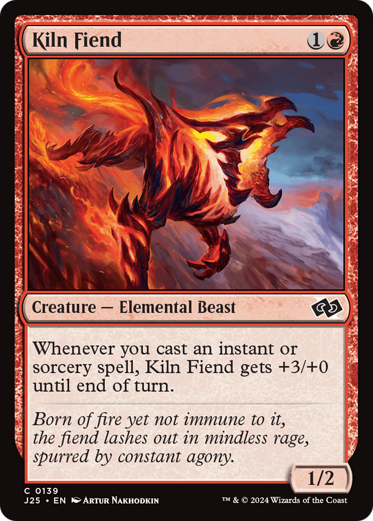 Kiln Fiend [Foundations Jumpstart] | Card Citadel