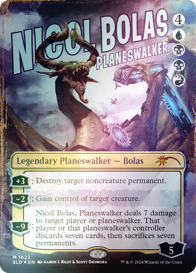 Nicol Bolas, Planeswalker (Rainbow Foil) [Secret Lair Drop Series] | Card Citadel