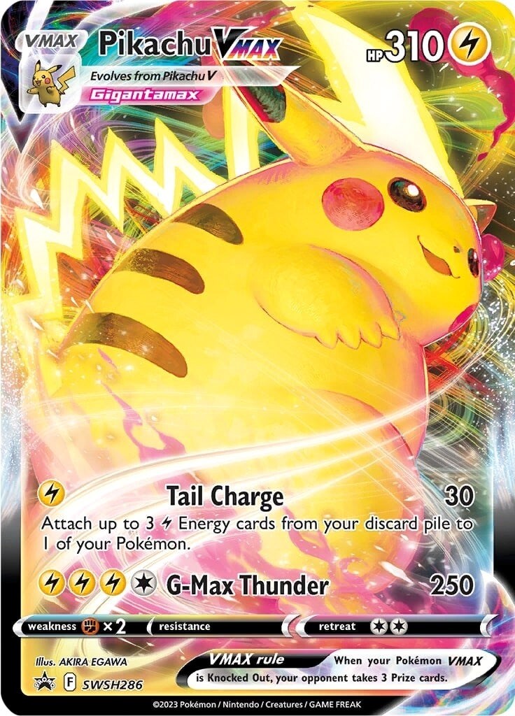 Pikachu VMAX (SWSH286) (Jumbo Card) [Sword & Shield: Black Star Promos] | Card Citadel